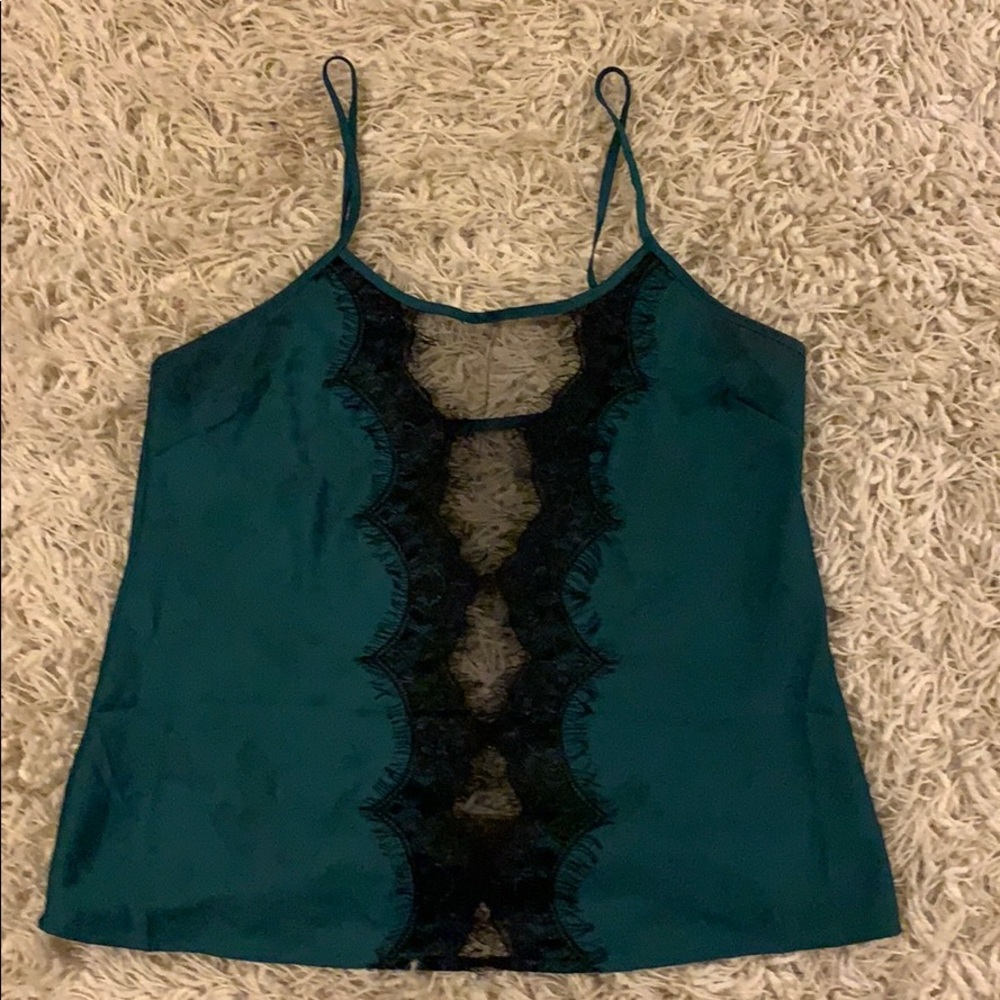 Thistle + Spire Green Camisole